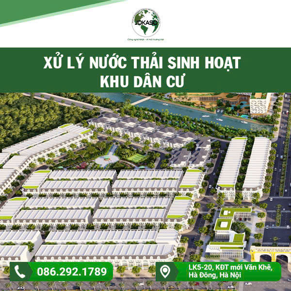 ảnh Xử lý nước thải sinh hoạt khu dân cư